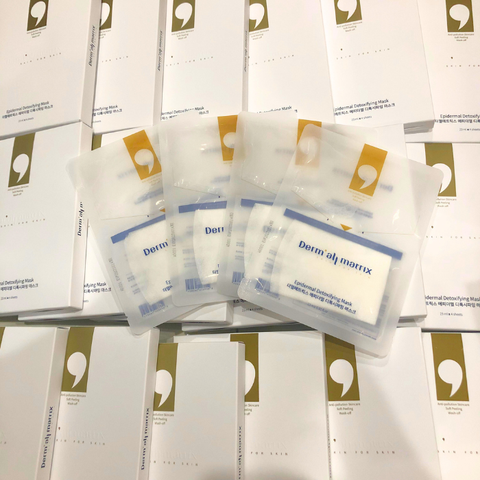 Mặt Nạ Thải Độc Derm All Matrix Epidermal Detoxifying Mask ( Hộp 4 miếng )