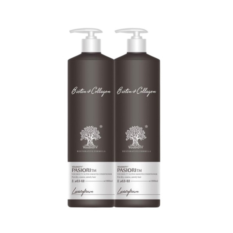 b722 - BIOTIN - Combo Gội +Xả Nâu Siêu Cấp Luxury 1000ml