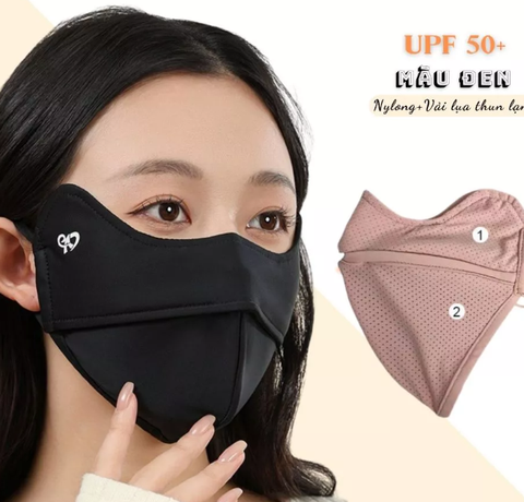 e462 - Khẩu Trang Hè 2 Lớp (Không Gọng) Chống Tia UV