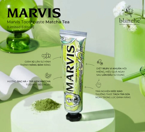 c551 - Kem đánh răng Marvis Toothpaste - Thơm miệng, Làm trắng răng 75ml.