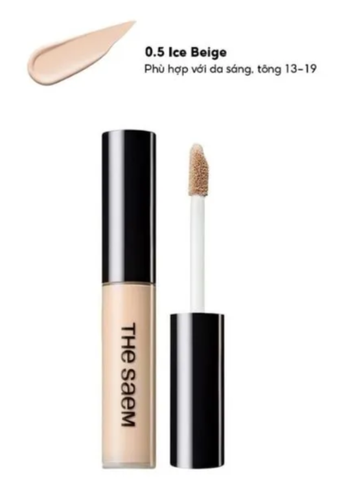 d114 - Kem Che Khuyết Điểm Hoàn Hảo The SAEM Cover Perfection Tip Concealer