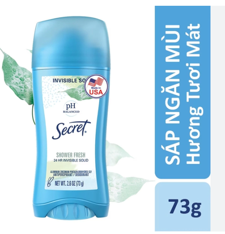 e637 - Gel Ngăn tiết mồ hôi và Khử mùi Secret nhiều mùi hương 73g Mỹ LYO