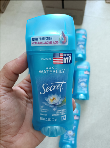 e637 - Gel Ngăn tiết mồ hôi và Khử mùi Secret nhiều mùi hương 73g Mỹ LYO