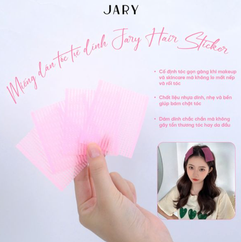 a952 - Jary - Miếng Dán Tóc Tự Dính Sticker (Set 10 Miếng)