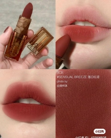 Son Thỏi 3CE Soft Matte Lipstick Version Deep Under More Deep