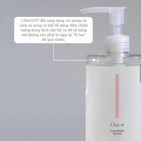 c494 - Nước tẩy trang Chacott For Professionals 500ml làm sạch da - Nhật Bản.