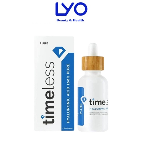 f019 - Serum Tinh Chất Dưỡng Ẩm Cấp Nước Timeless Hyaluronic Acid Pure Mỹ 30ml - 60ml
