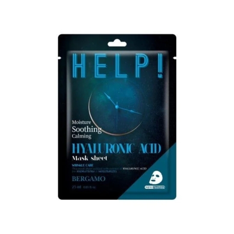 Mặt Nạ Bergamo Help Mask Pack Dưỡng Trắng, Cải Thiện Đàn Hồi Da & Cấp Ẩm Hàn Quốc 25ml