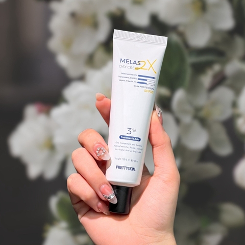 b790 - Kem Nám Melas 2X Prettyskin Dưỡng Trắng Da Mờ Thâm Nám Pretty skin 50ml