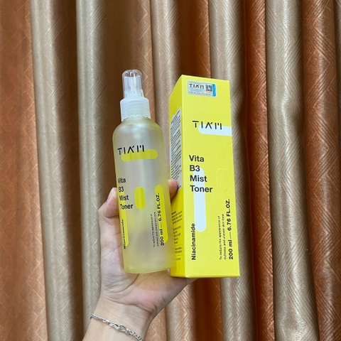 Nước hoa hồng dạng xịt Tia'm Vita B3 Mist Toner Tiam 200ml
