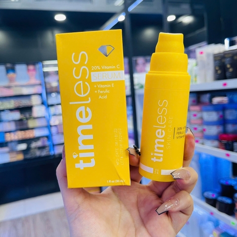 a774 - Serum Tinh Chất Giữ Ẩm, Dưỡng Trắng Da Giảm Thâm Timeless 10% / 20% Vitamin C + E + Ferulic Acid 30ml