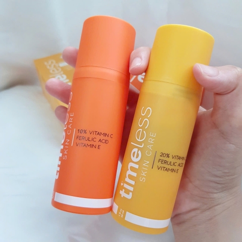 a774 - Serum Tinh Chất Giữ Ẩm, Dưỡng Trắng Da Giảm Thâm Timeless 10% / 20% Vitamin C + E + Ferulic Acid 30ml