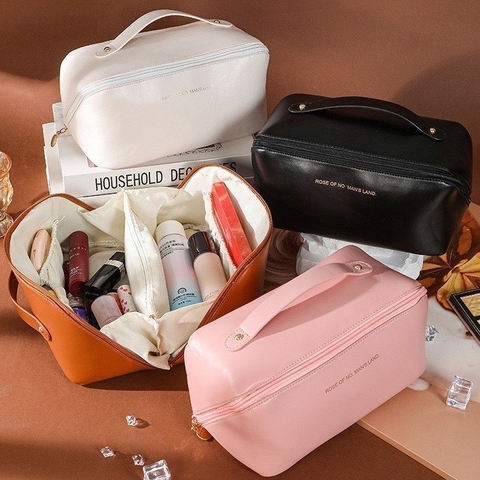 Túi Đựng Mỹ Phẩm Cao Cấp Tiện Lợi Jary Da PU & Wash Bag