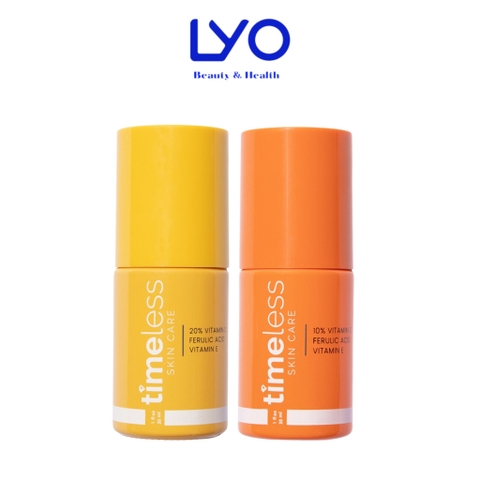 a774 - Serum Tinh Chất Giữ Ẩm, Dưỡng Trắng Da Giảm Thâm Timeless 10% / 20% Vitamin C + E + Ferulic Acid 30ml