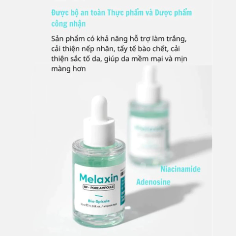 Tinh Chất Serum BP Sáng Da, Sạch Mụn Dr.Melaxin BP Pore Ampoule 30ml Cải Thiện Lỗ Chân Lông, Hàn Quốc