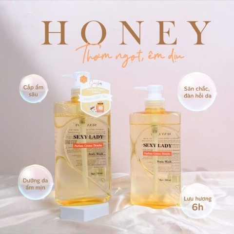 Sữa Tắm Hương Nước Hoa Quyến Rũ Sexy Lady Parfum Creme Douche Body Wash 700ml