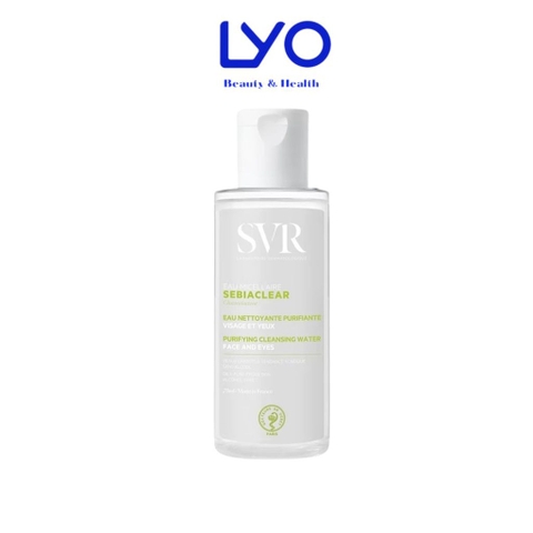 e931 - [Size mini] Nước Tẩy Trang SVR Micellar Sebiaclear Giúp Loại Bỏ Dầu Cho Da 75ml LYO