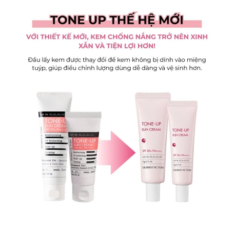 f099 - Kem chống nắng nâng tone và kiềm dầu Derma Factory Tone Up Sun Cream 50ml SPF50+/PA++++ LYO