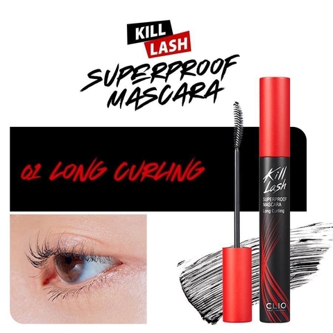 f119 - Mascara chuốt mi chống trôi Clio Kill Lash Superproof 7g LYO