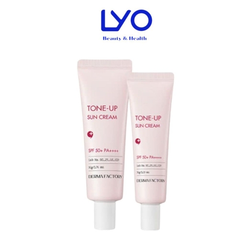 f099 - Kem chống nắng nâng tone và kiềm dầu Derma Factory Tone Up Sun Cream 50ml SPF50+/PA++++ LYO
