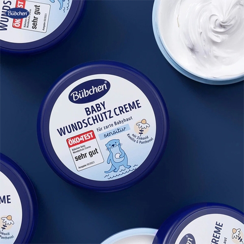e759 - Kem Chống Hăm Thuần Chay Baby Wundschutz Creme 150ml Bubchen LYO