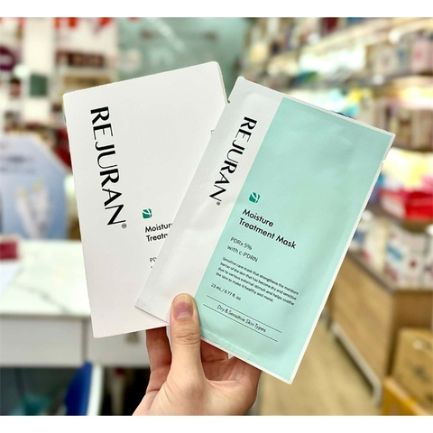 f111 - [Hộp 5 miếng] Mặt Nạ Rejuran Moisture Treatment Mask PDRx c-PDRN Dưỡng Ẩm Phục Hồi 23ml LYO