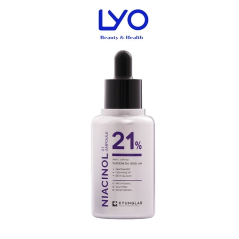 f092 - Serum Niacinamide 21% Dưỡng Trắng Da, Đều Màu Da Thu Nhỏ Lỗ Chân Lông KyungLab Niacinol 50ml LYO