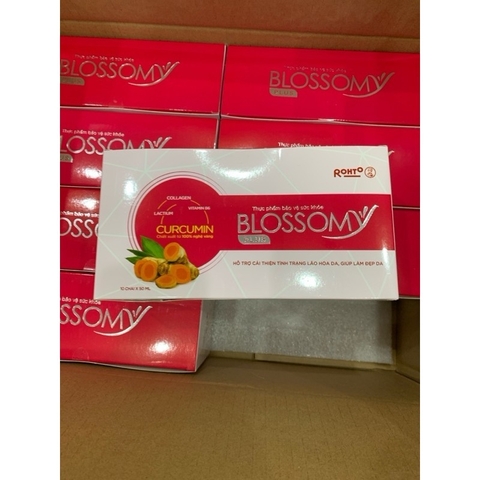 e853 - Nước uống Bảo Vệ Sức Khỏe Blossomy Rohto 50ml - Lốc 10 chai hoặc Lốc 3 chai LYO