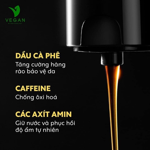 f101 - Gel rửa mặt cà phê Đắk Lắk Cocoon 310ml thuần chay, dịu nhẹ lành tính cho mọi loại da LYO