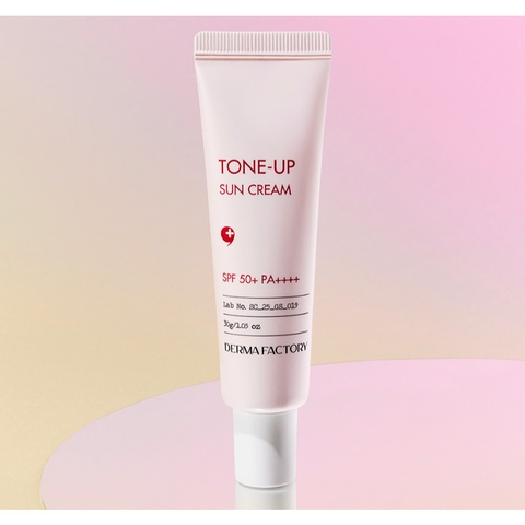 f099 - Kem chống nắng nâng tone và kiềm dầu Derma Factory Tone Up Sun Cream 50ml SPF50+/PA++++ LYO