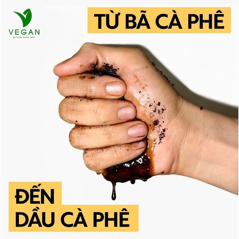 f101 - Gel rửa mặt cà phê Đắk Lắk Cocoon 310ml thuần chay, dịu nhẹ lành tính cho mọi loại da LYO