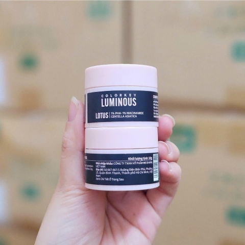 f091, f088 - Mặt Nạ đất sét bùn khoáng Colorkey Luminous Green Tea Purifying Cleansing Clay 60g & 10g LYO