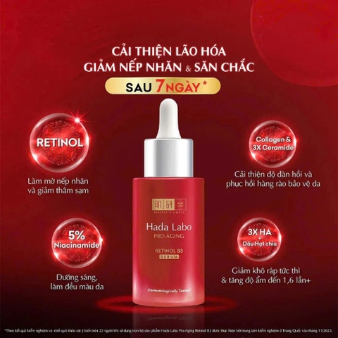 Serum Hada Labo dưỡng ẩm/ dưỡng trắng/ chống lão hóa/ ngăn giảm mụn 30ml