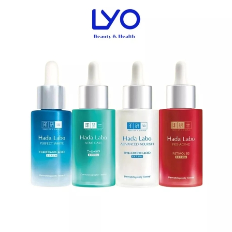 Serum Hada Labo dưỡng ẩm/ dưỡng trắng/ chống lão hóa/ ngăn giảm mụn 30ml