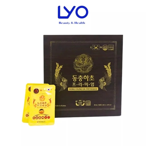 Nước Đông Trùng Hạ Thảo Daedong Ginseng Hàn Quốc, Tăng Cường Sức Khoẻ Hộp Gỗ (60 Gói x 30ml) LYO