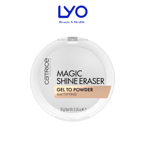 f232 - Phấn Phủ Dạng Gel Catrice Magic Shine Eraser Gel To Powder Mattifying Kiềm Dầu 10g LYO