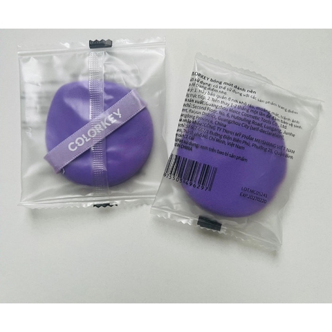 e993 - Mút Tán Cushion & Kem Nền Colorkey Giúp Lớp Nền Mịn Đều Tự Nhiên LYO