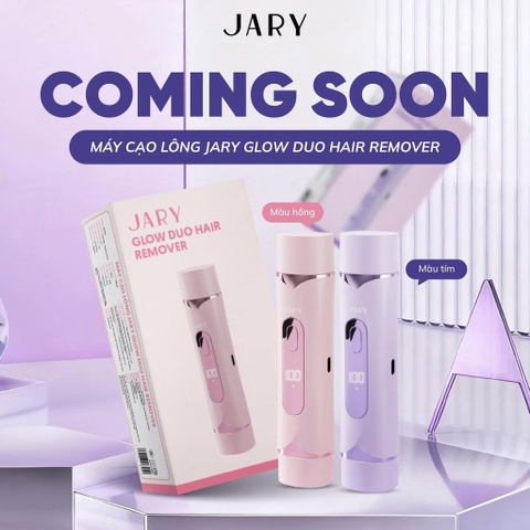 f321 - Máy cạo lông 2 đầu Jary Glow Duo Hair Remover LYO