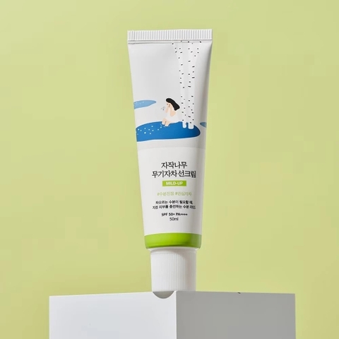 Kem chống nắng roundlab Round lab Birch Juice Moisturizing Sun Cream / Tone up / Mild-Up 50ml