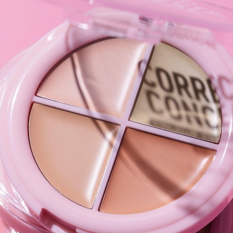 f330 - Bảng triệt sắc 4 ô ESSENCE CORRECT & CONCEAL colour correcting palette 4,4g LYO
