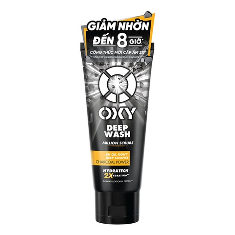 Sữa rửa mặt Oxy làm sạch sâu có hạt Deep Wash, Perfect Wash Sạch Sâu Kiểm Soát Nhờn 100g LYO