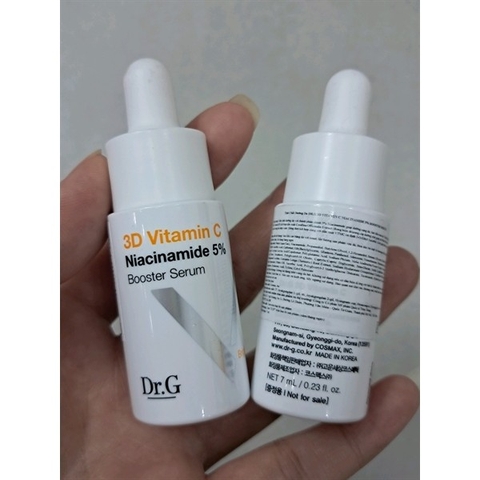 e847 - [Mini 7ml] Serum Dr.G 3D Vitamin C Niacinamide 5% Booster giúp sáng da, đều màu LYO