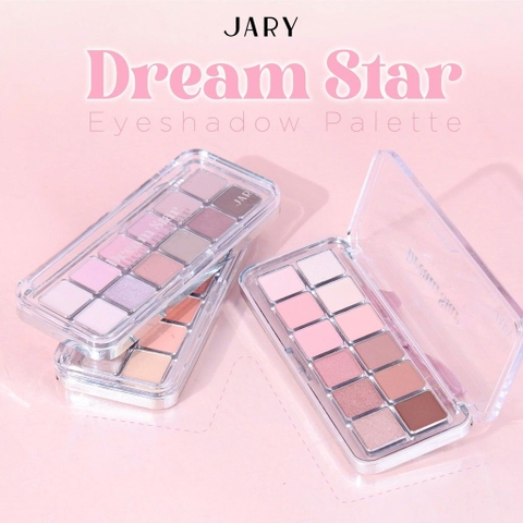 f049 - Bảng phấn mắt 12 ô JARY DREAM STAR EYESHADOW PALETTE 15g LYO