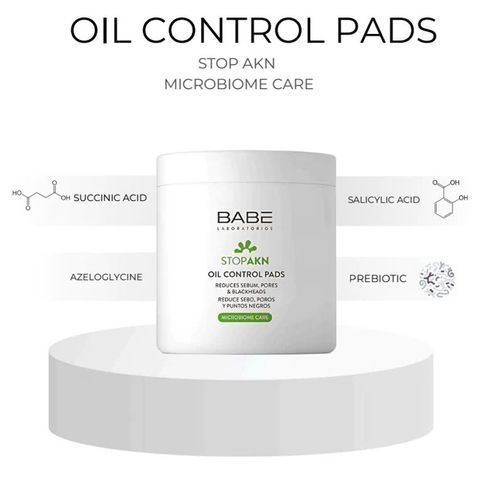 e961 - Toner Pad Babe Stop Akn Oil Control Pads (60 Miếng) Kiểm Soát Dầu & Mụn LYO