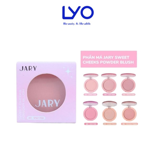 f051 - Phấn má Jary Sweet Cheeks Powder Blush 6g LYO