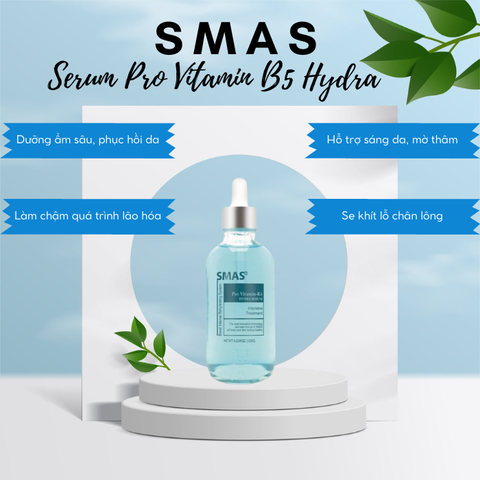 Tinh Chất Cấp Ẩm Phục Hồi Da Smas Pro Vitamin B5 Hydra Serum 120g
