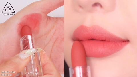 Son Thỏi Mịn Lỳ 3CE Soft / Blur Matte Lipstick (Vỏ Trong Suốt)