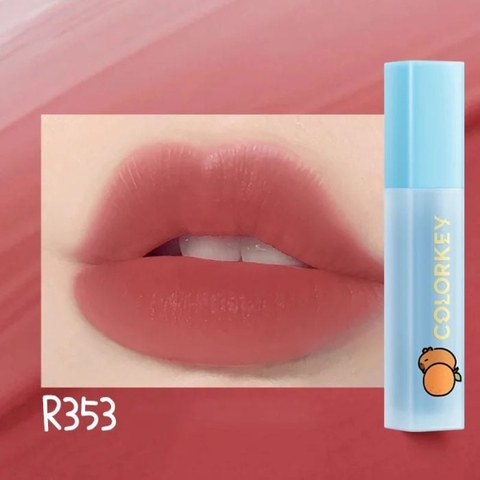 f134 - Son Tint Lì COLORKEY Soft Matte Water Tint (Capypara Version - Thỏi NGẮN)
