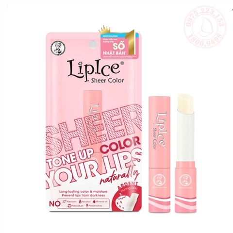 Son dưỡng môi hiệu chỉnh ửng hồng tự nhiên Lipice Sheer Color 2.4g