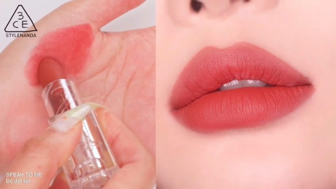 Son Thỏi Mịn Lỳ 3CE Soft / Blur Matte Lipstick (Vỏ Trong Suốt)